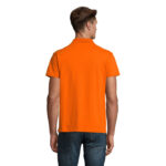 SPRING II Poloshirt Herren 210 g/m² Orange – Rückansicht