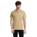 SPRING II Poloshirt Herren 210 g/m² Braun – Vorderansicht