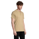 SPRING II Poloshirt Herren 210 g/m² Braun – Seitenansicht