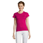 MISS T-Shirt Damen 150 g/m² Rosa – Vorderansicht