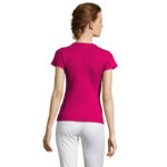 MISS T-Shirt Damen 150 g/m² Rosa – Rückansicht