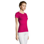 MISS T-Shirt Damen 150 g/m² Rosa – Seitenansicht