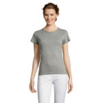 MISS T-Shirt Damen 150 g/m² Grau – Vorderansicht