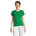 MISS T-Shirt Damen 150 g/m² Grün – Vorderansicht
