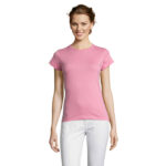 MISS T-Shirt Damen 150 g/m² Rosa – Vorderansicht