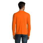 MONARCH T-Shirt Herren 150 g/m² Orange – Rückansicht