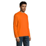 MONARCH T-Shirt Herren 150 g/m² Orange – Seitenansicht