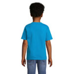 IMPERIAL T-Shirt Kinder 190 g/m² Blau – Rückansicht