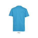 IMPERIAL T-Shirt Kinder 190 g/m² Blau – Seitenansicht