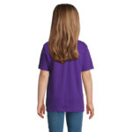 IMPERIAL T-Shirt Kinder 190 g/m² Purple – Rückansicht