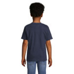 IMPERIAL T-Shirt Kinder 190 g/m² Blau – Rückansicht