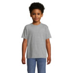 IMPERIAL T-Shirt Kinder 190 g/m² Grau – Vorderansicht