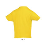 IMPERIAL T-Shirt Kinder 190 g/m² Gold – Rückansicht