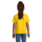 IMPERIAL T-Shirt Kinder 190 g/m² Gold – Seitenansicht