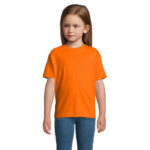 IMPERIAL T-Shirt Kinder 190 g/m² Orange – Vorderansicht