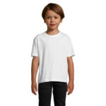 IMPERIAL T-Shirt Kinder 190 g/m² White – Vorderansicht