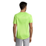 SPORTY T-Shirt Herren Grün – Rückansicht
