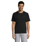 SPORTY T-Shirt Herren Schwarz – Vorderansicht