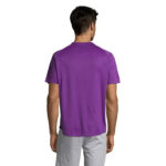 SPORTY T-Shirt Herren Purple – Rückansicht