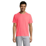 SPORTY T-Shirt Herren Rosa – Vorderansicht