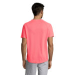 SPORTY T-Shirt Herren Rosa – Rückansicht
