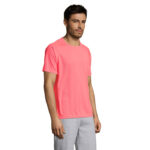 SPORTY T-Shirt Herren Rosa – Seitenansicht