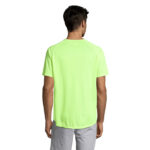 SPORTY T-Shirt Herren Gelb – Rückansicht