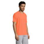 SPORTY T-Shirt Herren Orange – Seitenansicht