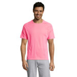 SPORTY T-Shirt Herren Rosa – Vorderansicht