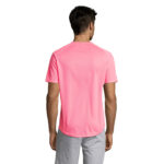 SPORTY T-Shirt Herren Rosa – Rückansicht