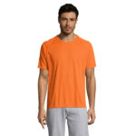 SPORTY T-Shirt Herren Orange – Vorderansicht