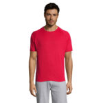 SPORTY T-Shirt Herren Rot – Vorderansicht