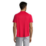 SPORTY T-Shirt Herren Rot – Rückansicht