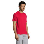 SPORTY T-Shirt Herren Rot – Seitenansicht