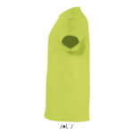 REGENT T-Shirt Kinder 150 g/m² Grün – Seitenansicht