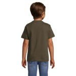 REGENT T-Shirt Kinder 150 g/m² Grün – Rückansicht