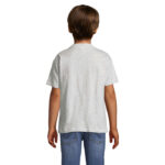 REGENT T-Shirt Kinder 150 g/m² Grau – Rückansicht
