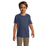 REGENT T-Shirt Kinder 150 g/m² Blau – Vorderansicht