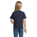 REGENT T-Shirt Kinder 150 g/m² Blau – Rückansicht