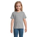 REGENT T-Shirt Kinder 150 g/m² Grau – Vorderansicht