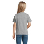 REGENT T-Shirt Kinder 150 g/m² Grau – Rückansicht