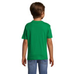 REGENT T-Shirt Kinder 150 g/m² Grün – Rückansicht