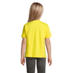 REGENT T-Shirt Kinder 150 g/m² Gelb – Rückansicht
