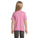 REGENT T-Shirt Kinder 150 g/m² Rosa – Rückansicht