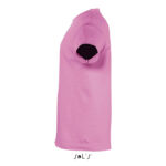 REGENT T-Shirt Kinder 150 g/m² Rosa – Seitenansicht