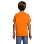 REGENT T-Shirt Kinder 150 g/m² Orange – Rückansicht