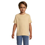 REGENT T-Shirt Kinder 150 g/m² Braun – Vorderansicht