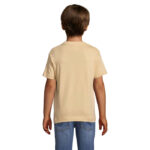 REGENT T-Shirt Kinder 150 g/m² Braun – Rückansicht