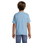 REGENT T-Shirt Kinder 150 g/m² Blau – Rückansicht