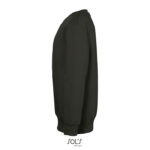 NEW SUPREME Sweatshirt Kinder 280 g/m² Schwarz – Seitenansicht